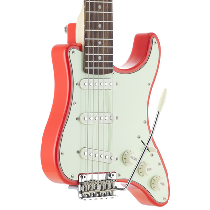 TRAVELER GUITAR TRAVELCASTER DELUXE FIESTA RED TCD FRD