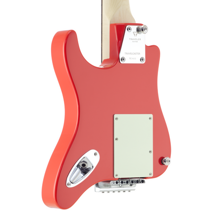 TRAVELER GUITAR TRAVELCASTER DELUXE FIESTA RED TCD FRD