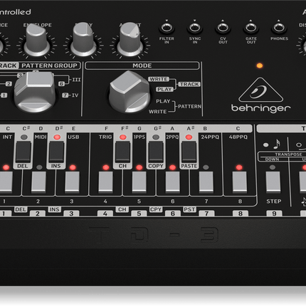 BEHRINGER TD3 BK ANALOG BASS LINE SYNTH