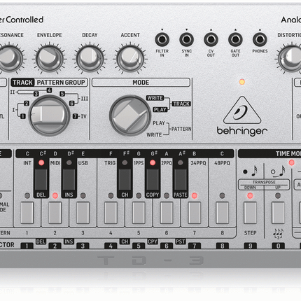 BEHRINGER TD3 SR ANALOG BASS LINE SYNTH