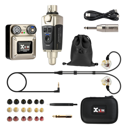 XVIVE U45T9 IN EAR MONITOR SYSTEM 5.8GHZ WITH T9