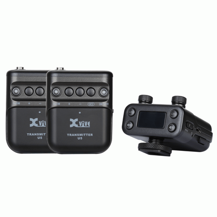 XVIVE U5T2 CAMERA-MOUNT W/LESS LAV MIC SYS-2 TRANS