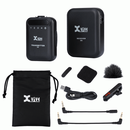 XVIVE U6 COMPACT WIRELESS MIC SYSTEM-1 TRANS 1 REC