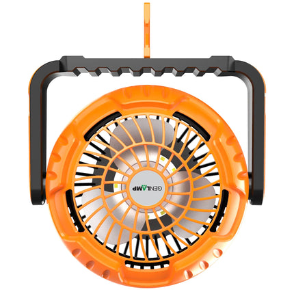 GenLamp Portable Fan USB Rechargeable With LED Light