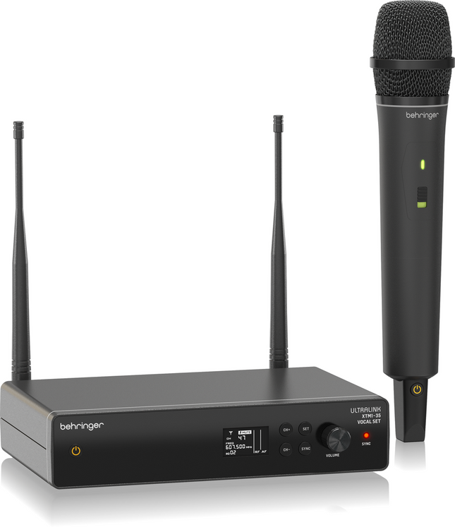 BEHRINGER XTM1-35 SINGLE UHF WIRELESS MIC KIT
