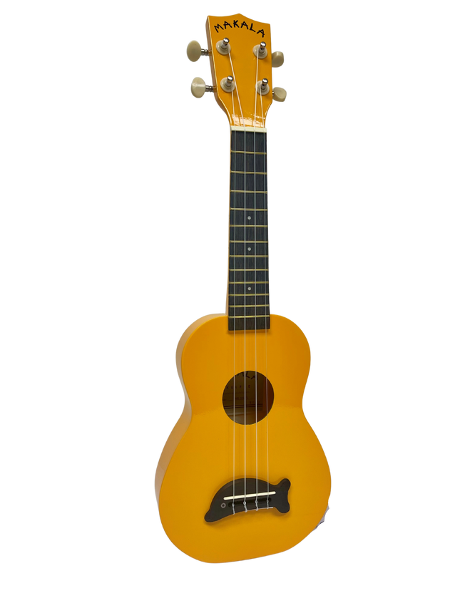 Yellow Soprano Dolphin Ukulele