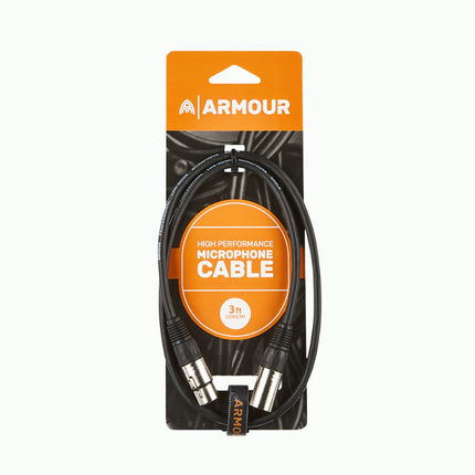 ARMOUR CCP3 XLR CABLE 3FT