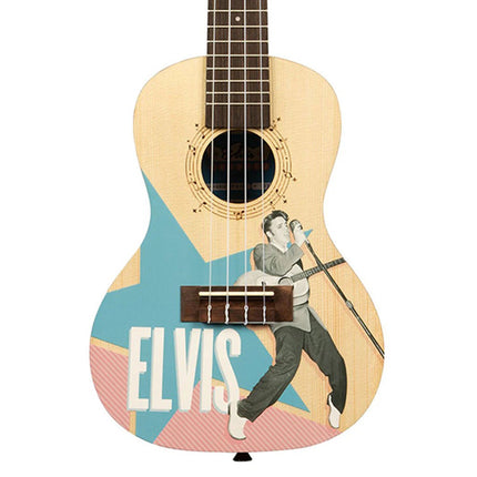 KALA-LTP-C-ERB LEARN TO PLAY ELVIS ROCKABILLY CONCERT UKULELE STARTER KIT