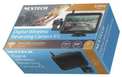 NEXTECH 2.4GHz Digital Wireless 5in Reversing Camera • QM3842