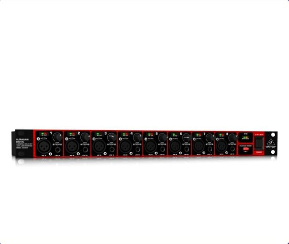 Behringer ADA8200 8 In/8 Out ADAT Audio Interface, Preamps