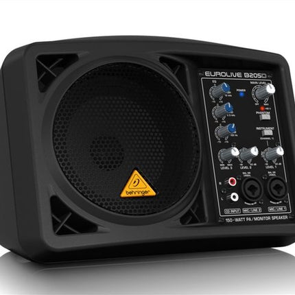Behringer B205D Active 13cm 150 Watt PA DJ Stage Speaker