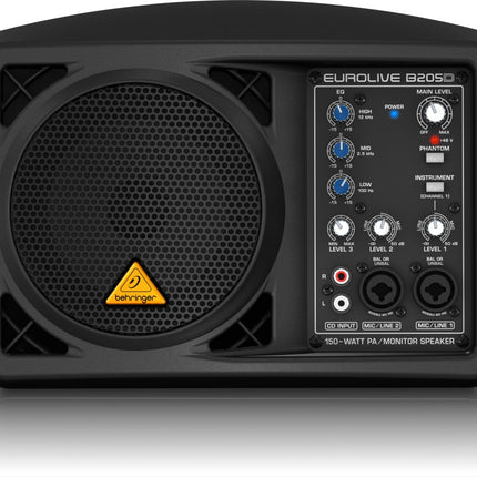 Behringer B205D Active 13cm 150 Watt PA DJ Stage Speaker