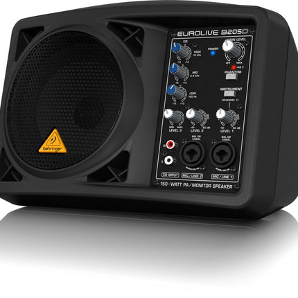 Behringer B205D Active 13cm 150 Watt PA DJ Stage Speaker