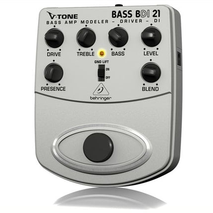 Behringer BDI21 Bass Modeler Direct Record Preamp DI Box