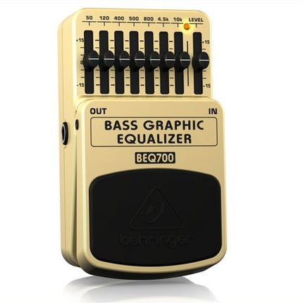 Behringer BEQ700 7-Band Graphic Equalizer Bass Guitar Pedal
