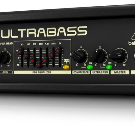 Behringer BXD3000H Lightweight 300W 2Ch Bass Amplifier Head