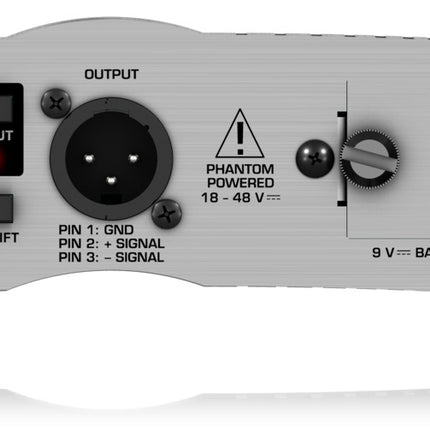 Behringer DI100 Battery / Phantom Powered DI-Box