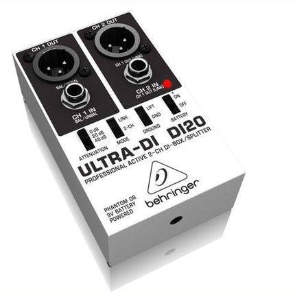 Behringer DI20 Active 2-Channel DI-Box / Splitter