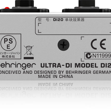 Behringer DI20 Active 2-Channel DI-Box / Splitter