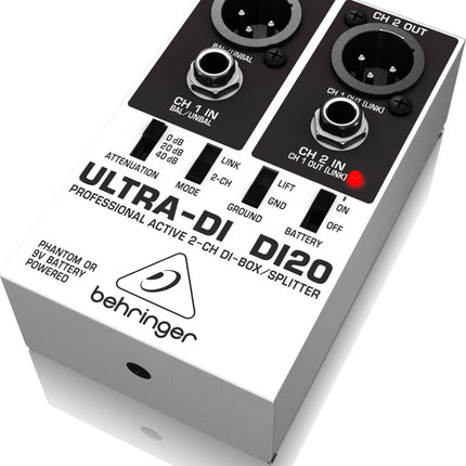 Behringer DI20 Active 2-Channel DI-Box / Splitter