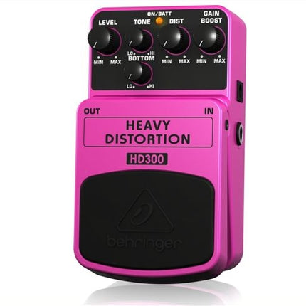 Behringer HM300 Heavy Metal Distortion Guitar Effects Pedal