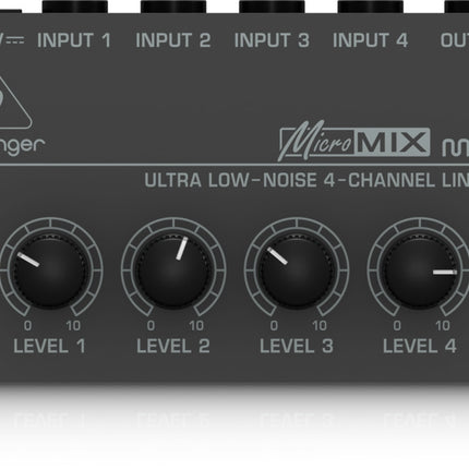 Behringer MX400 Low-Noise 4-Channel Line Mixer