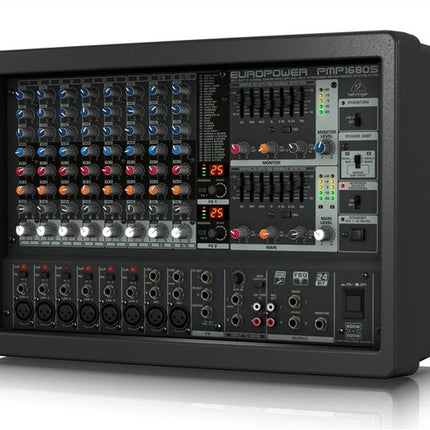 Behringer PMP1680S Powered Mixer 2x800W 10Ch Mixer + FXs