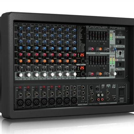Behringer PMP1680S Powered Mixer 2x800W 10Ch Mixer + FXs
