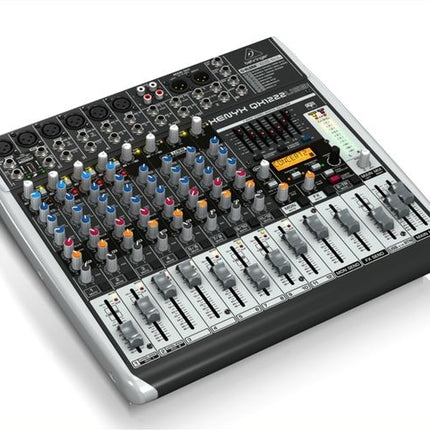 BEHRINGER XENYX QX1222USB MIXER • 16-Input 2/2-Bus Mixer, Preamp