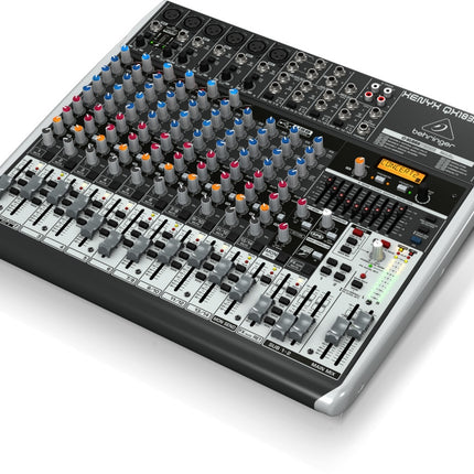 Behringer QX1832USB 18-In 3/2-Bus Mixer, Mic Preamps, FX
