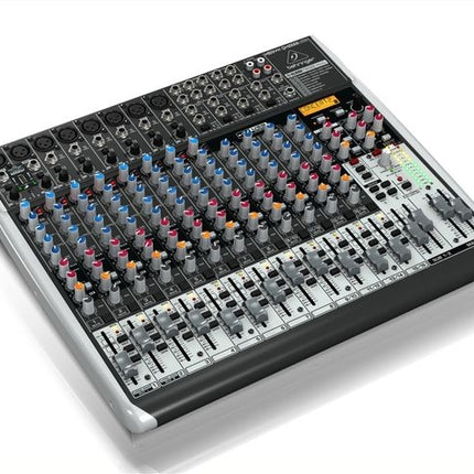 Behringer QX2222USB 22-Input 2/2-Bus Mixer, Mic Preamps, FX