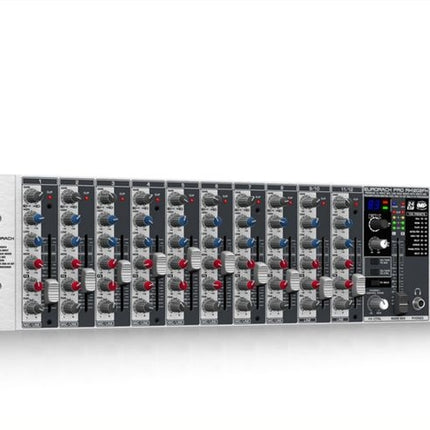 Behringer RX1202FX 12Ch Microphone Line Rack Mixer, Preamps