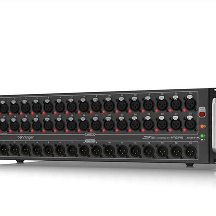 Behringer S32 I/O Box, 32 MIDAS Preamps, 16 Outs, Remote