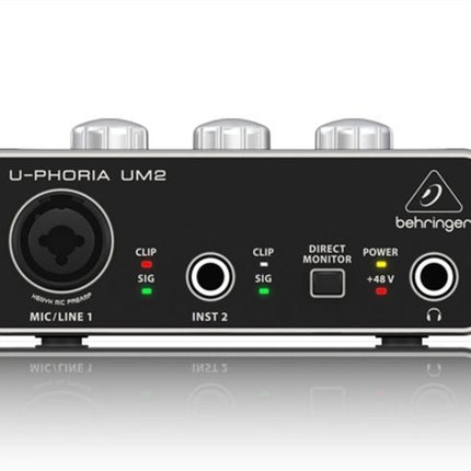 BEHRINGER U-PHORIA UM2 INTERFACE, Mic Preamp