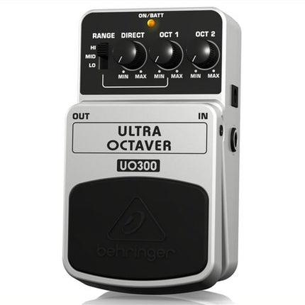 Behringer UO300 3-Mode Octaver Guitar Effects Pedal