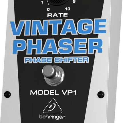 Behringer VP1 Vintage Style Phase Shift Guitar Effects Pedal