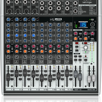 Behringer X1622USB 16-Input 2/2-Bus Mixer, XENYX Preamps