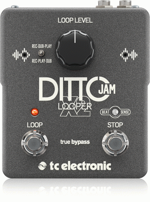 TC ELECTRONIC DITTO JAM X2 LOOPER PEDAL