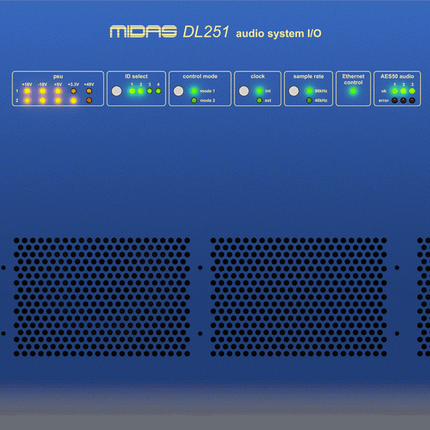 MIDAS DL251 48IN/16OUT STAGE BOX