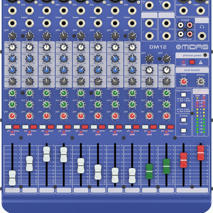 MIDAS DM12 Analog Mixer – ZAPLY - High Voltage Shopping