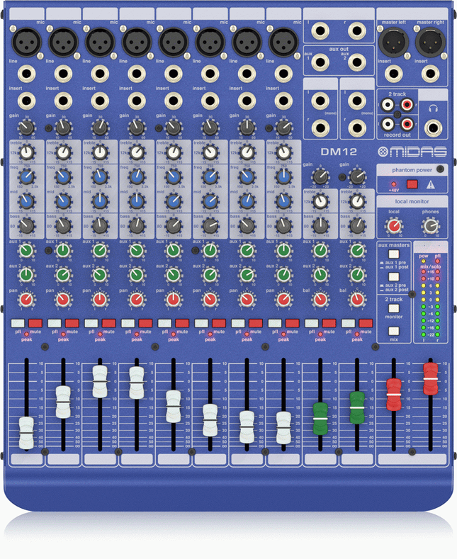 Midas DM12 Analog Mixer