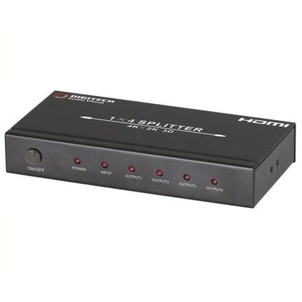 Digitech 4 Port HDMI Splitter, UHD 4K Support