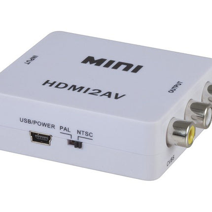 Digitech HDMI to Composite AV Converter with Power Supply AC1773