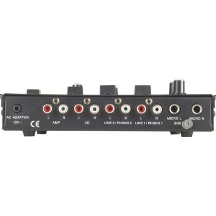 Rave 3 Channel Stereo DJ Mixer AM4207