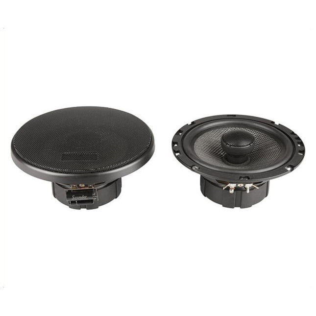 Digitech 16cm Coaxial Speakers,Dome Tweeter made with Kevlar,Pair CS2402