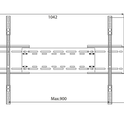 50-100 Inch LCD Monitor Wall Mount Bracket CW2805