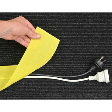 Secure Cord Cable Cover Yellow, 25m HP2002