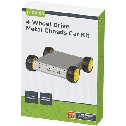 Protech 4 Wheel Drive Metal Chassis Car Kit KR3166