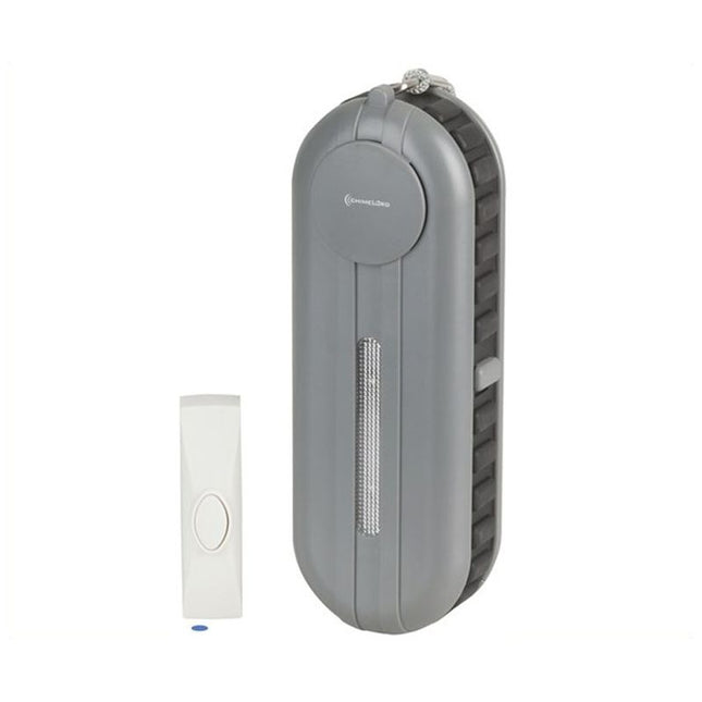 Digitech High Volume Wireless Door Bell,Strobe for Hearing Impaired LA5002