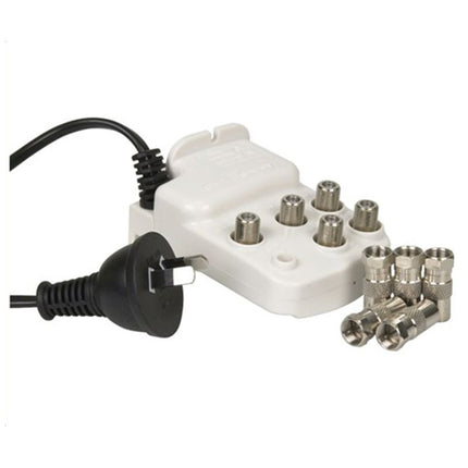 Kingray 4 Way Indoor TV Amplifier Splitter LT3287 SA164F